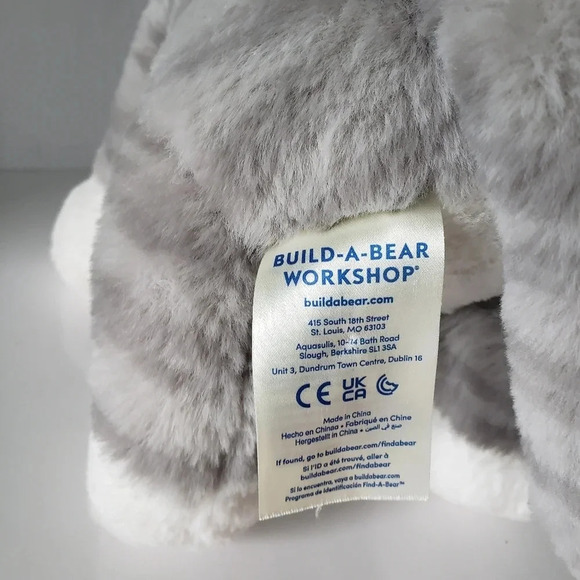 Build-A-Bear, Promise Pets Gray Striped Plush Kitty. - Picture 6 of 9